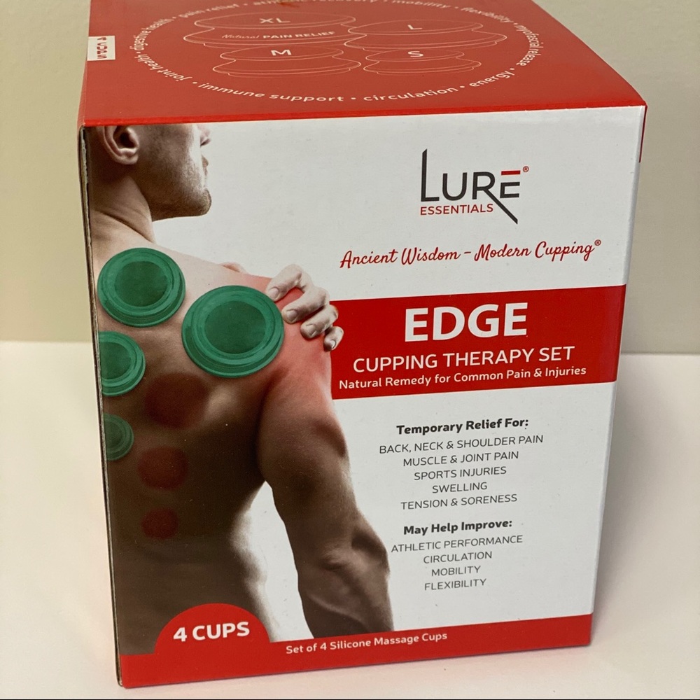 Lure Edge Emerald Silicone Cupping Therapy Set